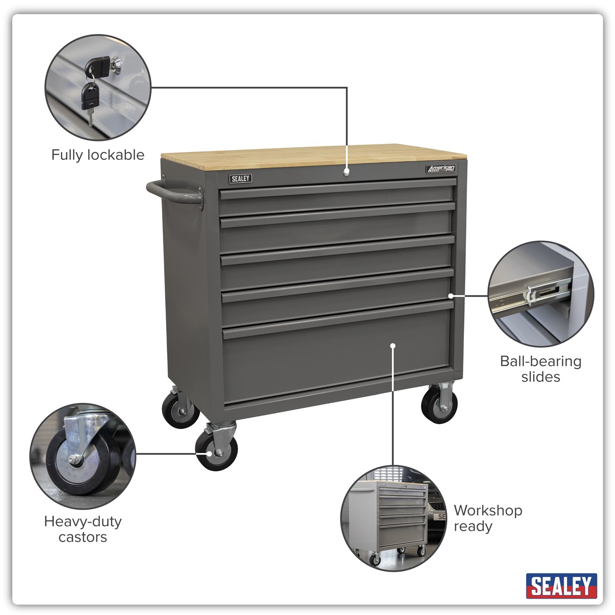 BUILT TO LAST - Steel construction and manufactured with steel inner walls for extra strength and durability