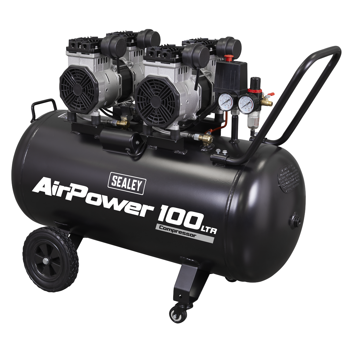 Sealey 100 litre low noise compressor