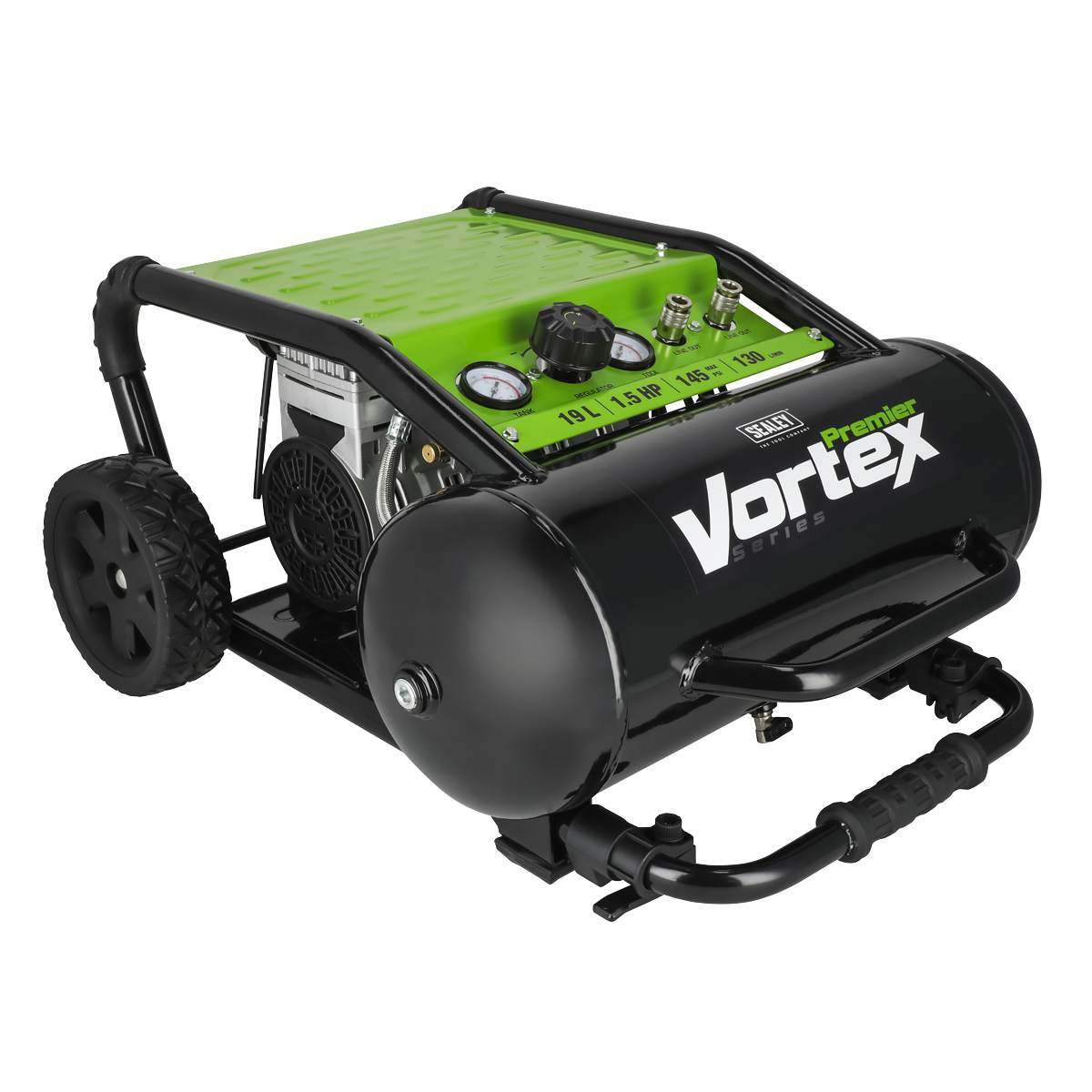 Sealey 19L Oil Free Direct Drive Air Compressor 1.5hp SAC1900