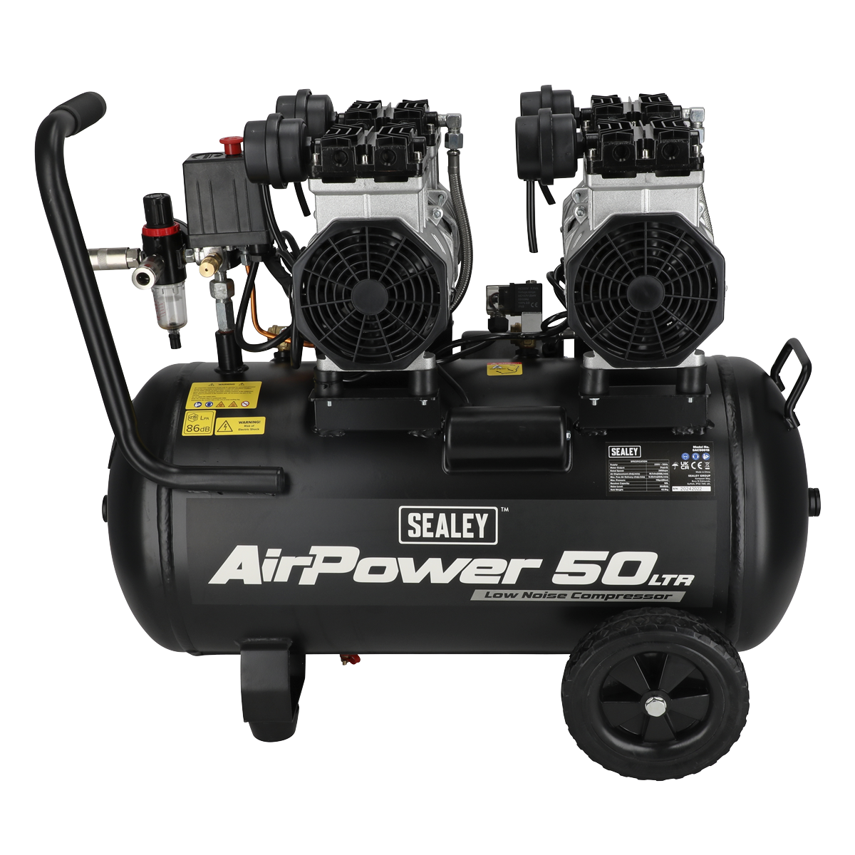 Reilable 50 litre workshop compressor