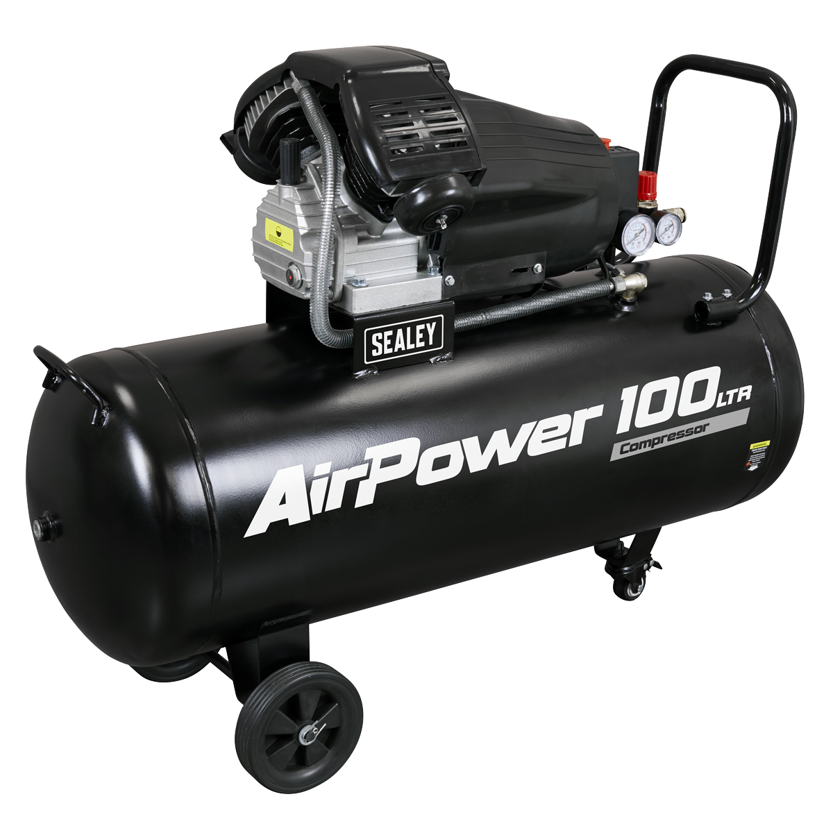 Sealey 100L V-Twin Direct Drive Air Compressor 3hp SAC10030VA