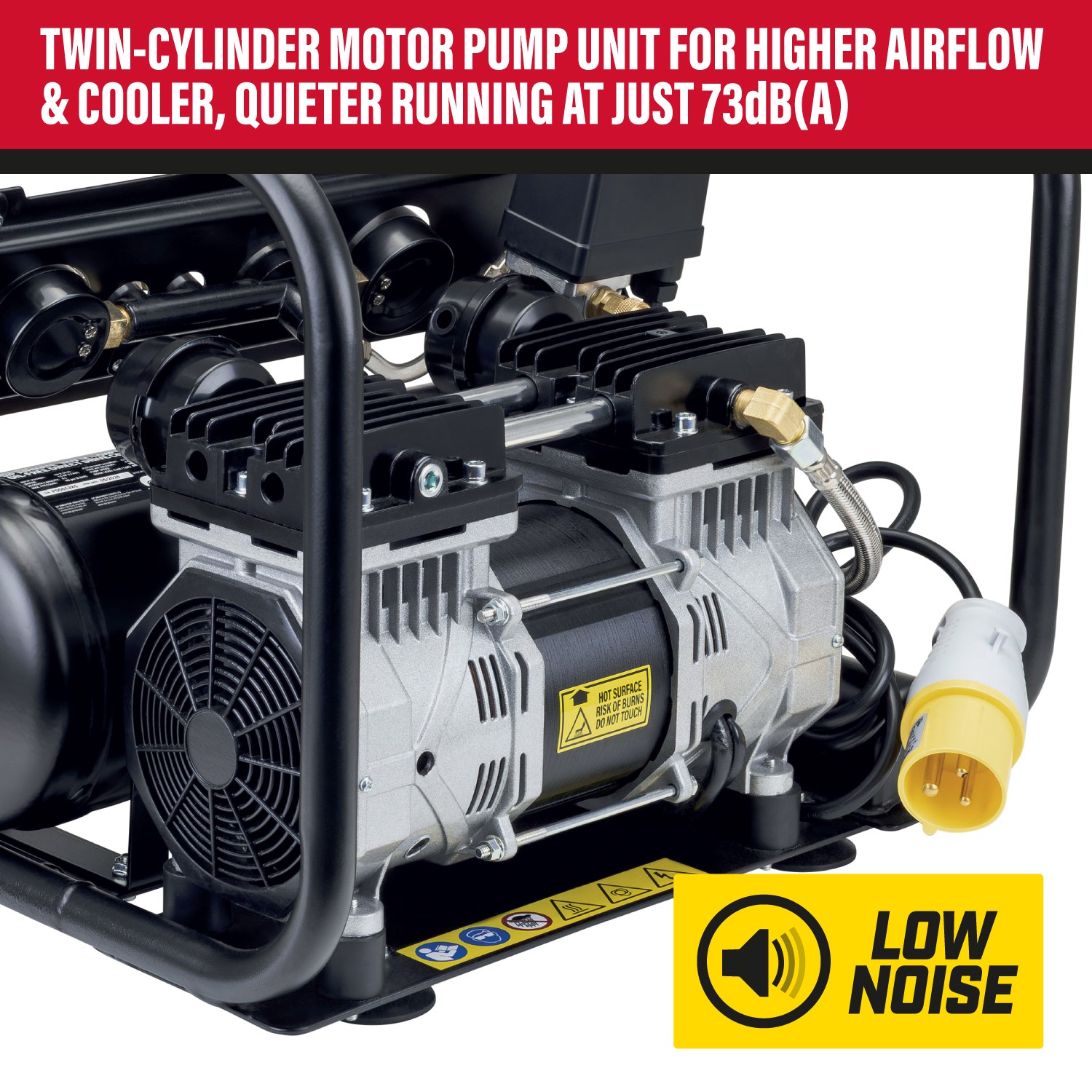 SIP 110V 6L Low Noise Direct Drive Compressor 05870