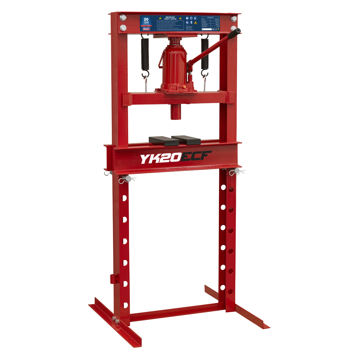 Sealey Hydraulic Floor Type Press 20 Tonne YK20ECF