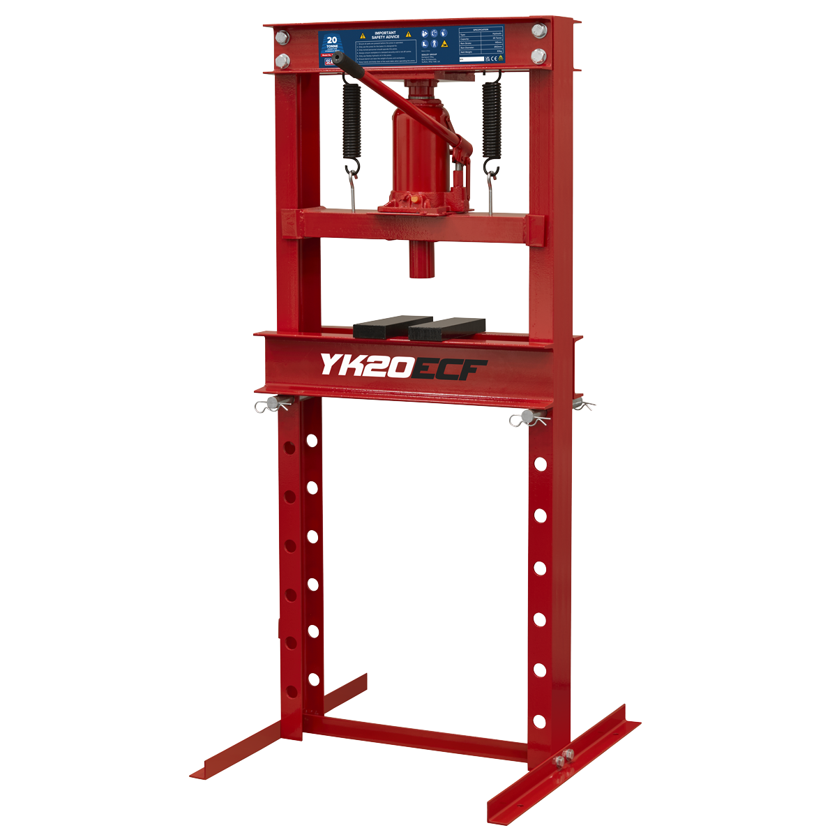 Sealey Hydraulic Floor Type Press for removing