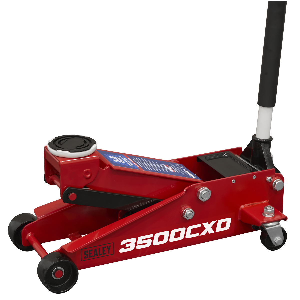 Sealey Trolley Jack with Super Rocket Lift 3.5 Tonne 3500CXD