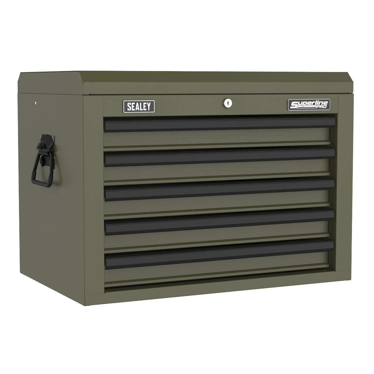 Sealey Superline PRO Heavy-Duty Topchest 5 Drawer - Khaki AP26059TK