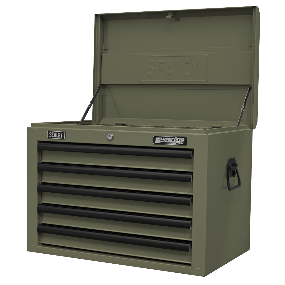 Sealey Superline PRO Heavy-Duty Topchest 5 Drawer - Khaki AP26059TK