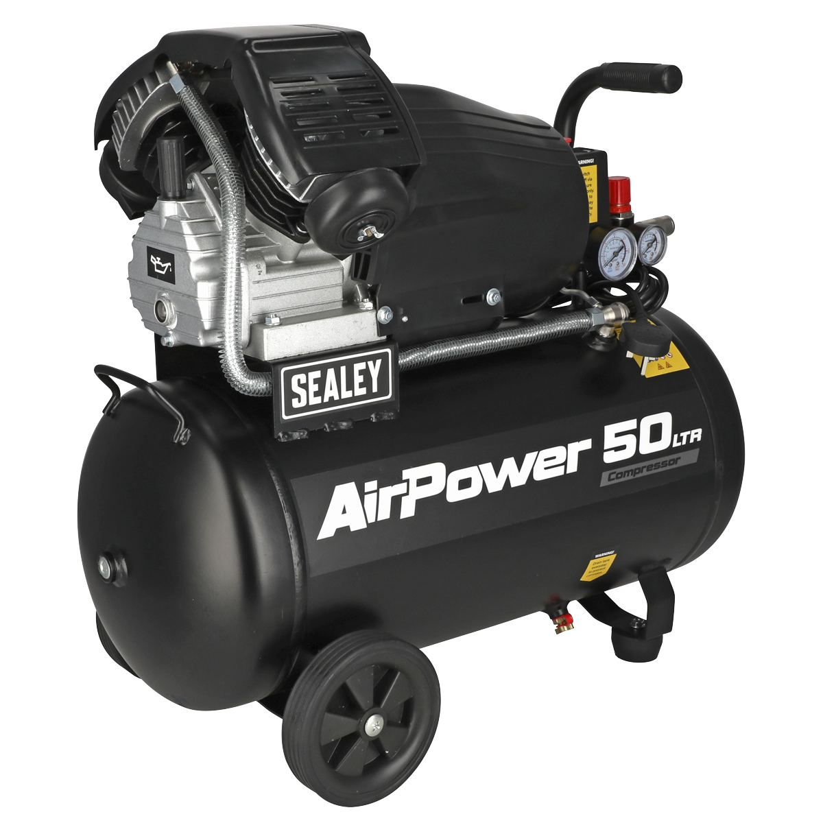 Sealey 50L V-Twin Direct Drive Air Compressor 3hp SAC5030VA