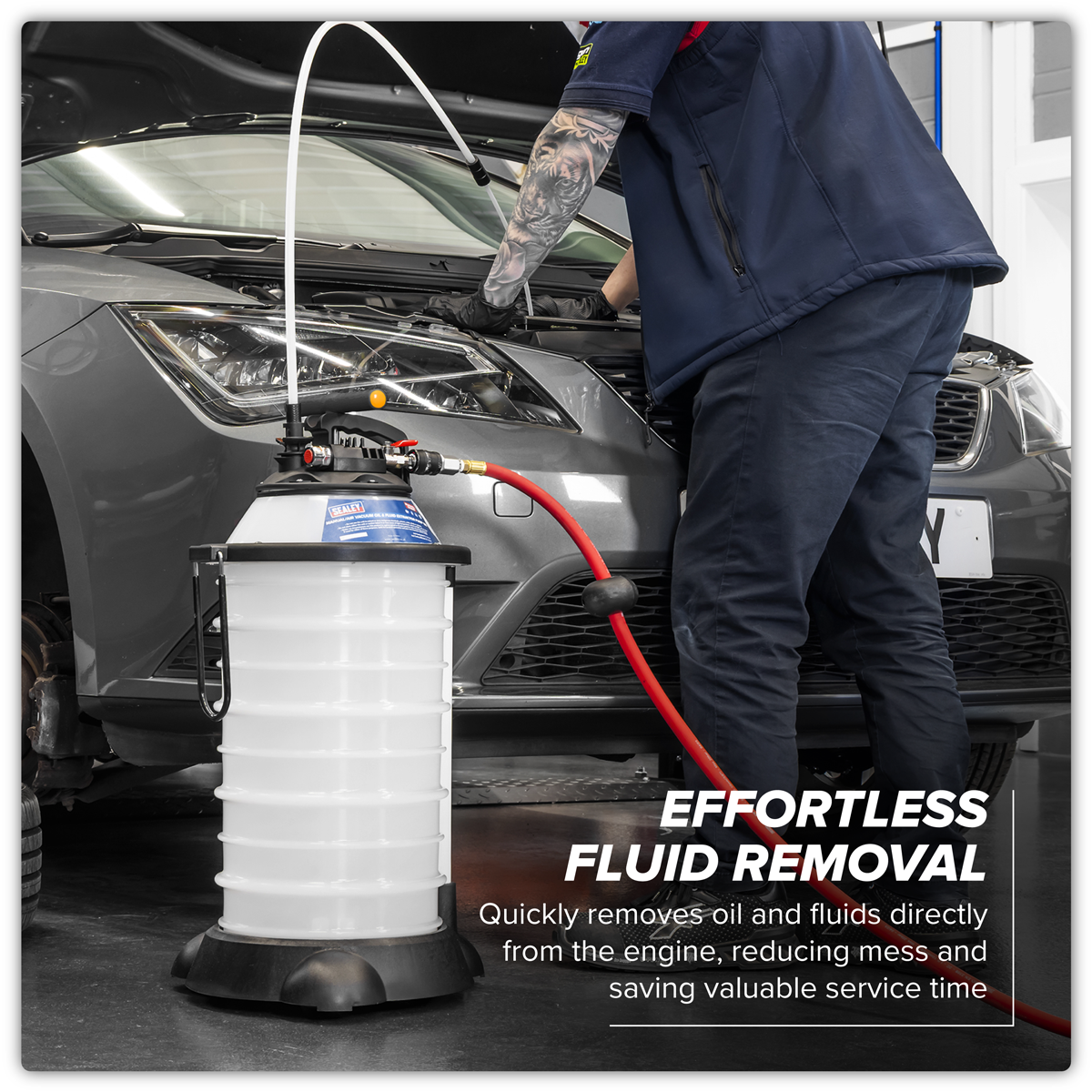 • CAPACITY - 18L device constructed from composite materials.