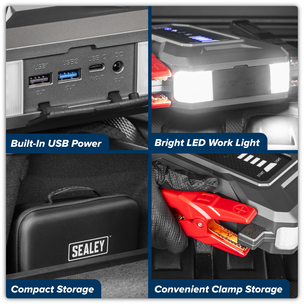 Sealey 12 jump starter booster pack RS4000