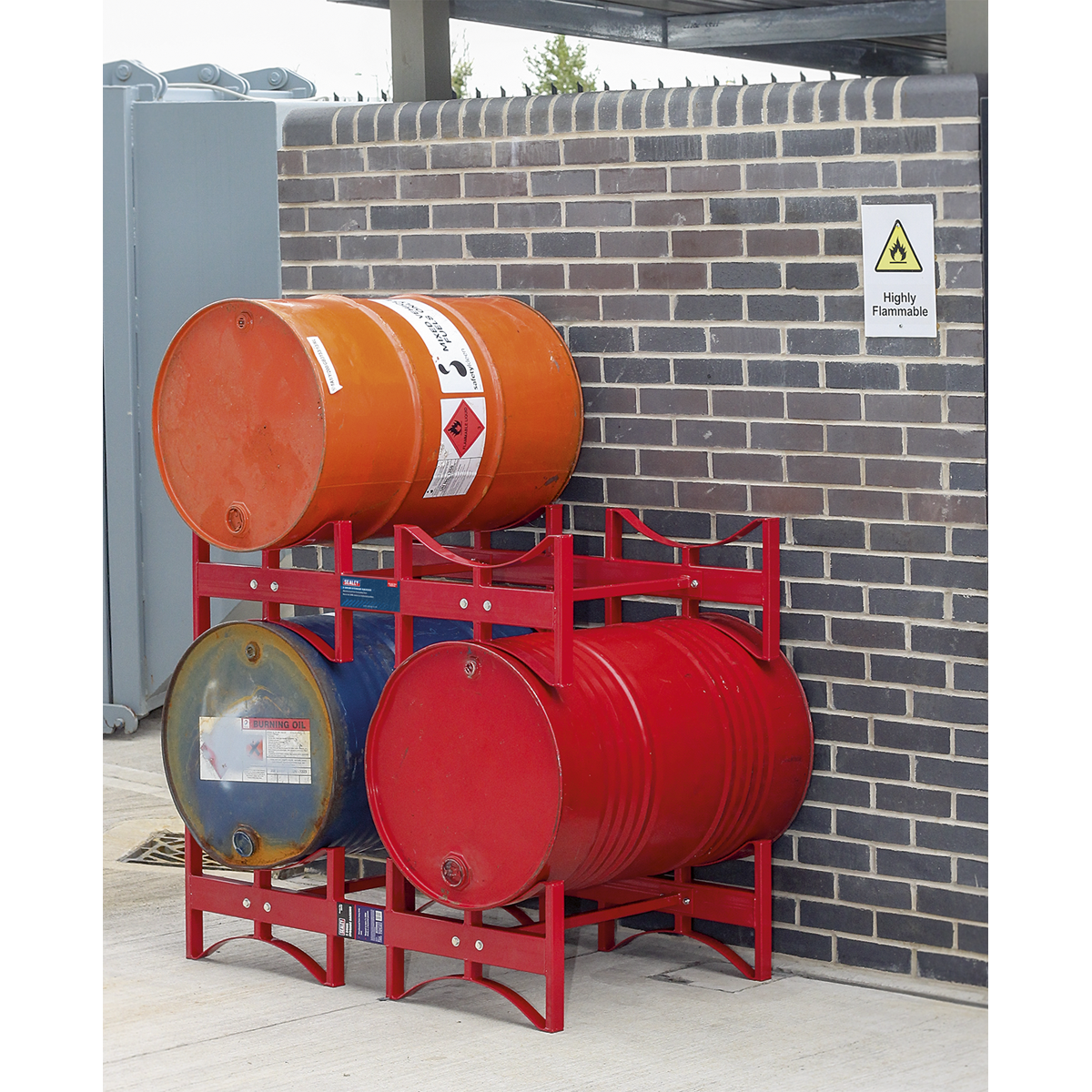 Sealey 2 Drum Storage Racking DRP34