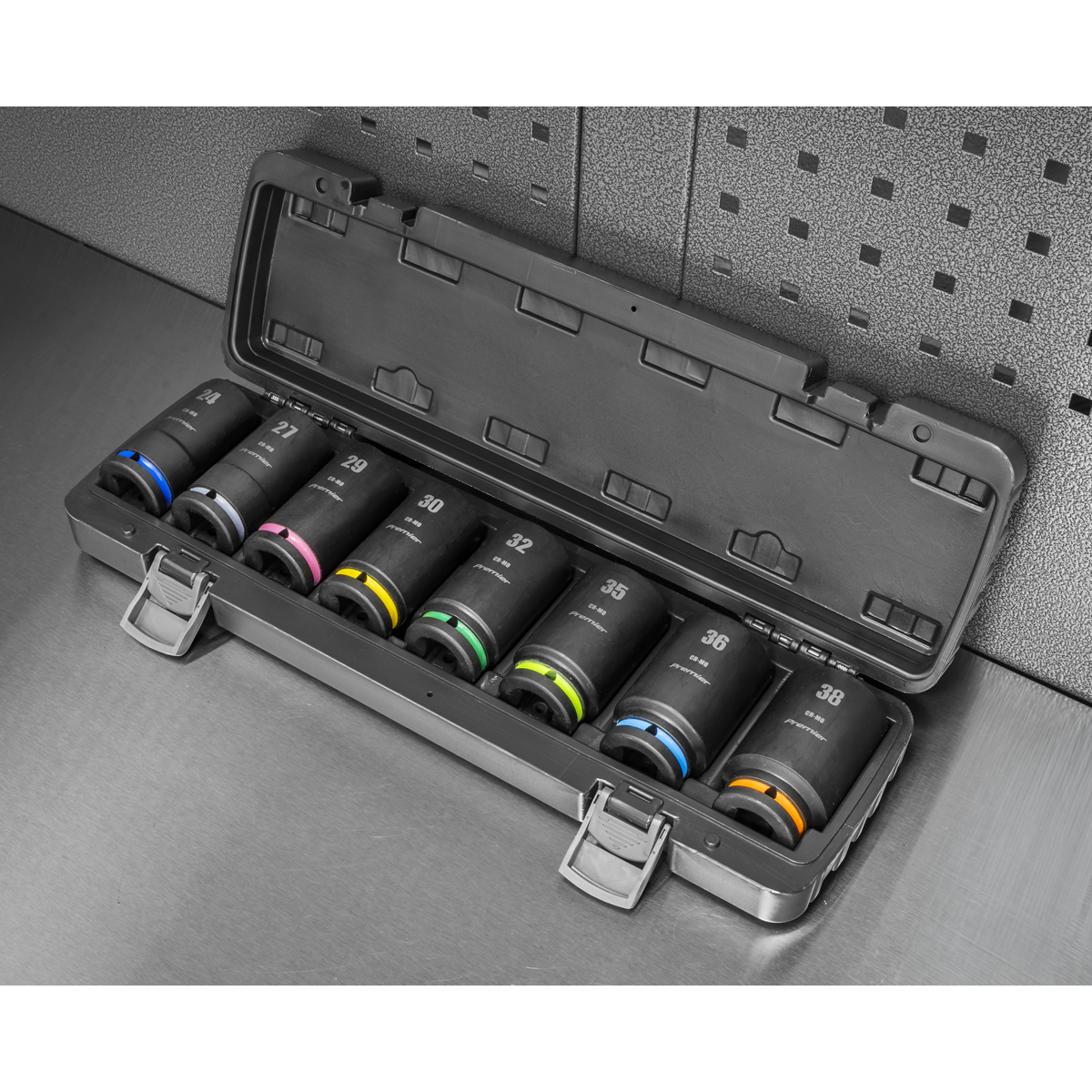 Sealey Premier Deep Impact Socket Set 3/4"Sq Drive 8pc AK8891M