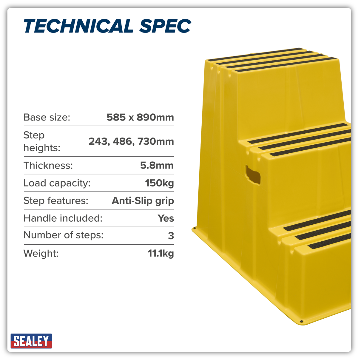 Sealey step ladder KS7