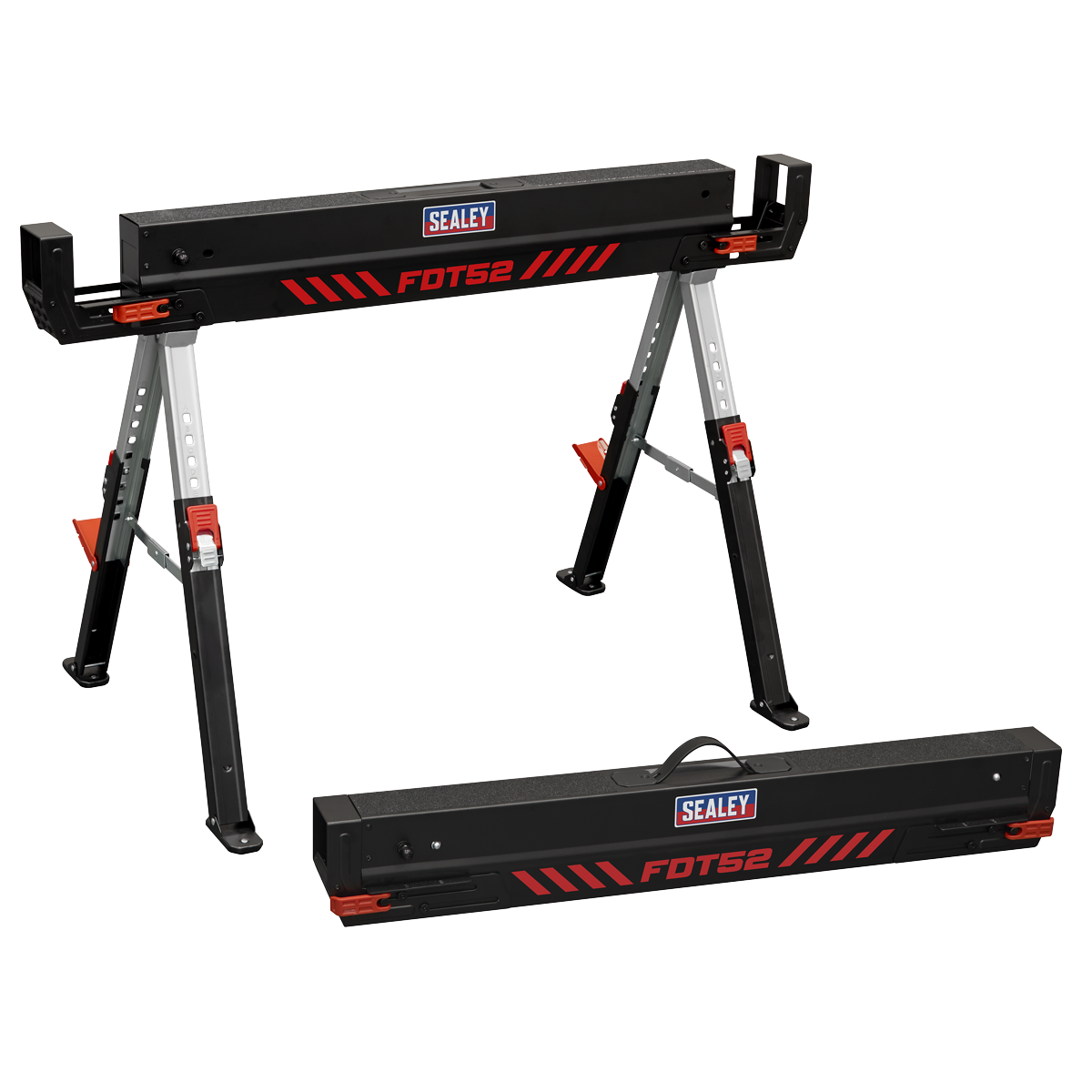 Sealey Adjustable Sawhorse Set 2pc FDT52