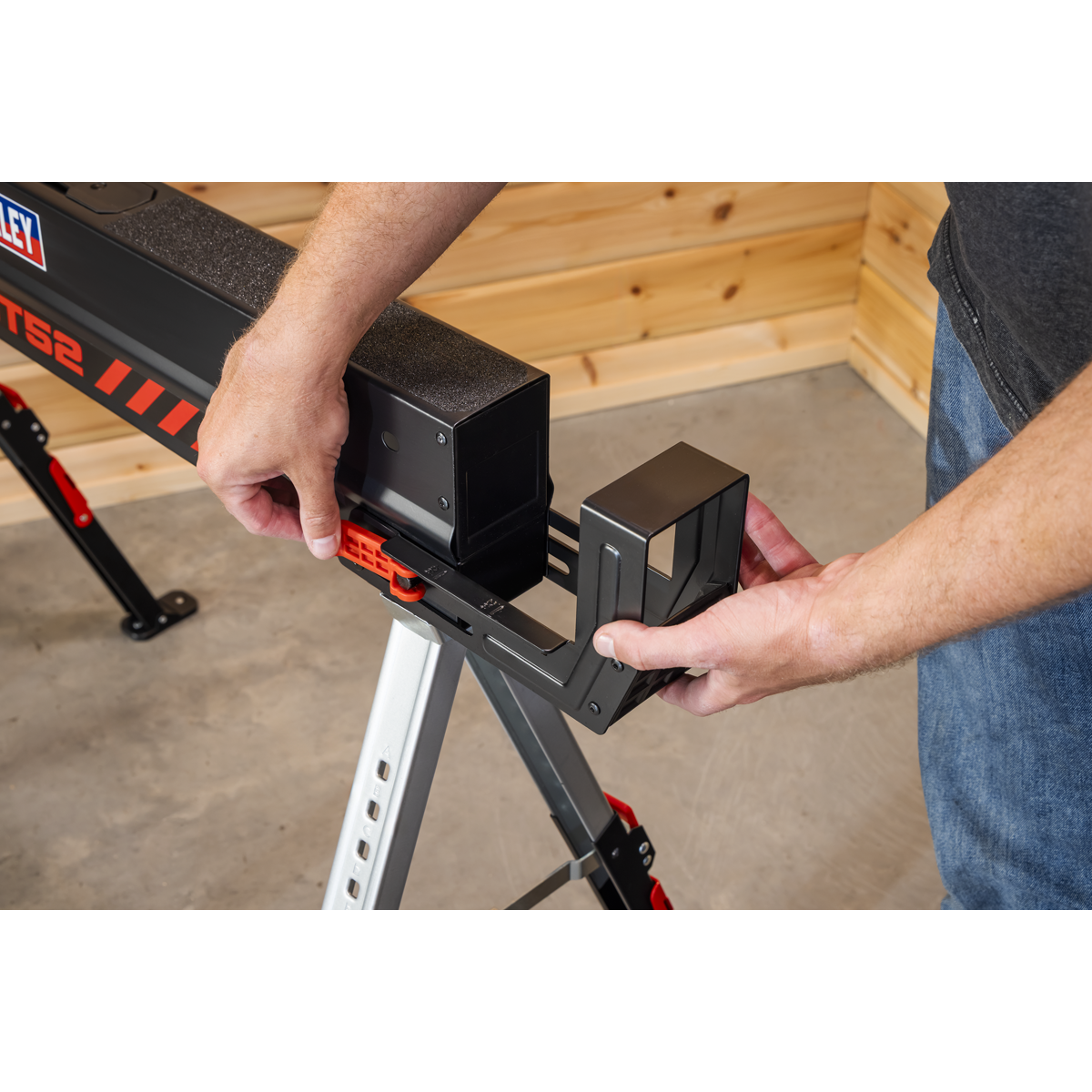 Sealey easily foldable sawhorses