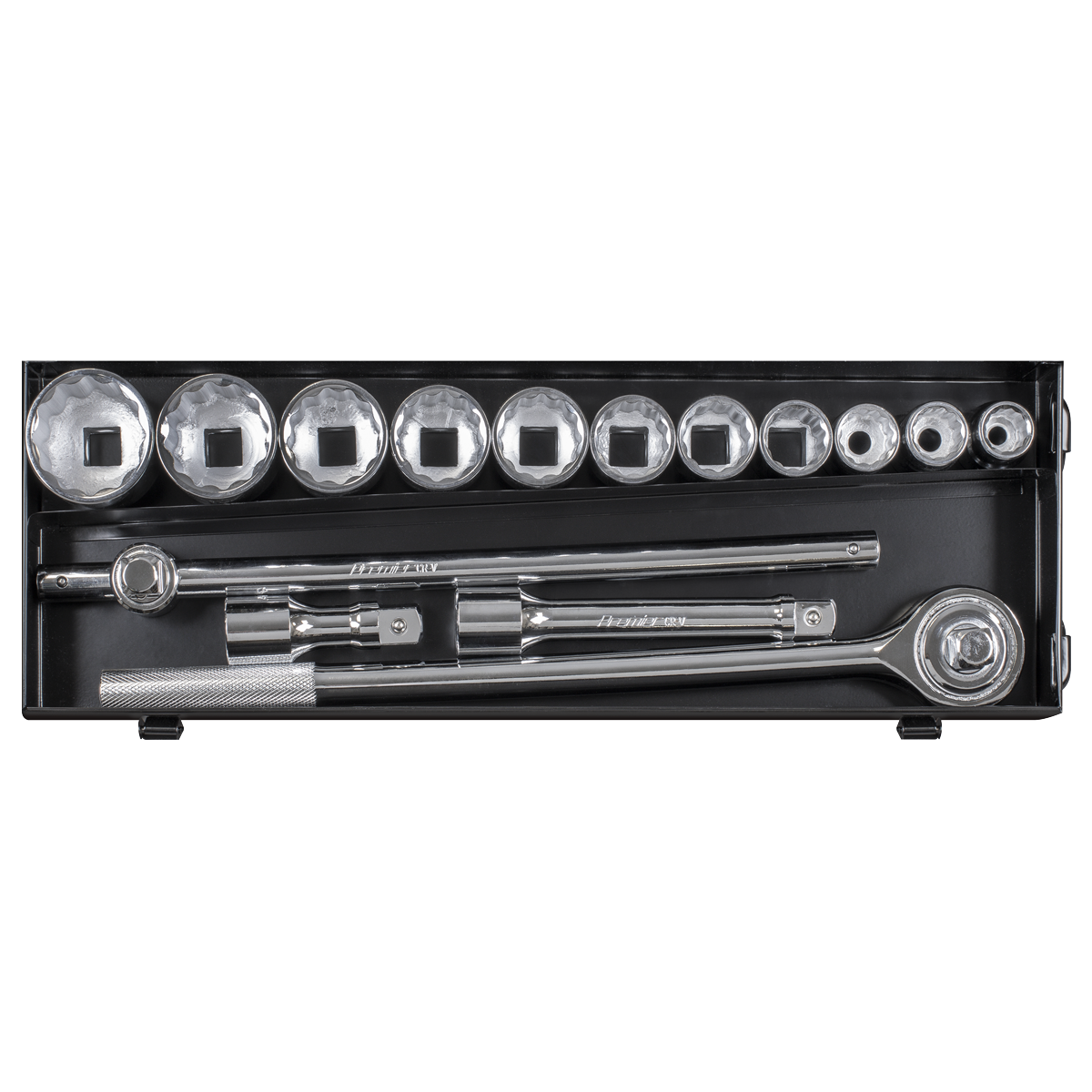 Sealey Premier Socket Set 3/4"Sq Drive 12-Point 15pc AK2585