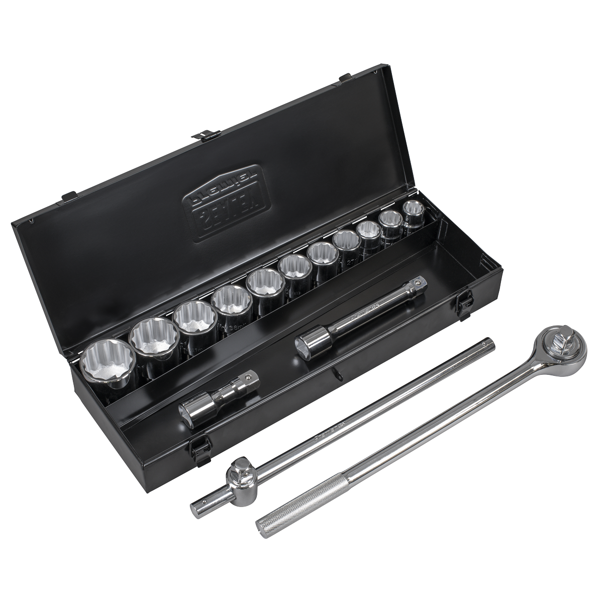Sealey Premier Socket Set 3/4"Sq Drive 12-Point 15pc AK2585
