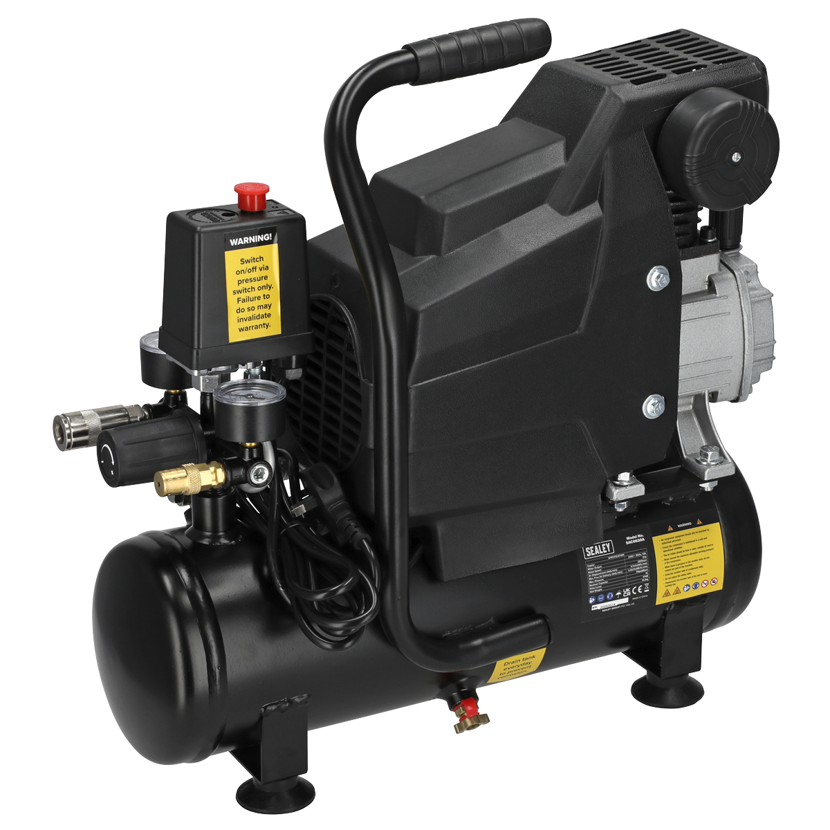 mini compressor for  air nailers and air brushes
