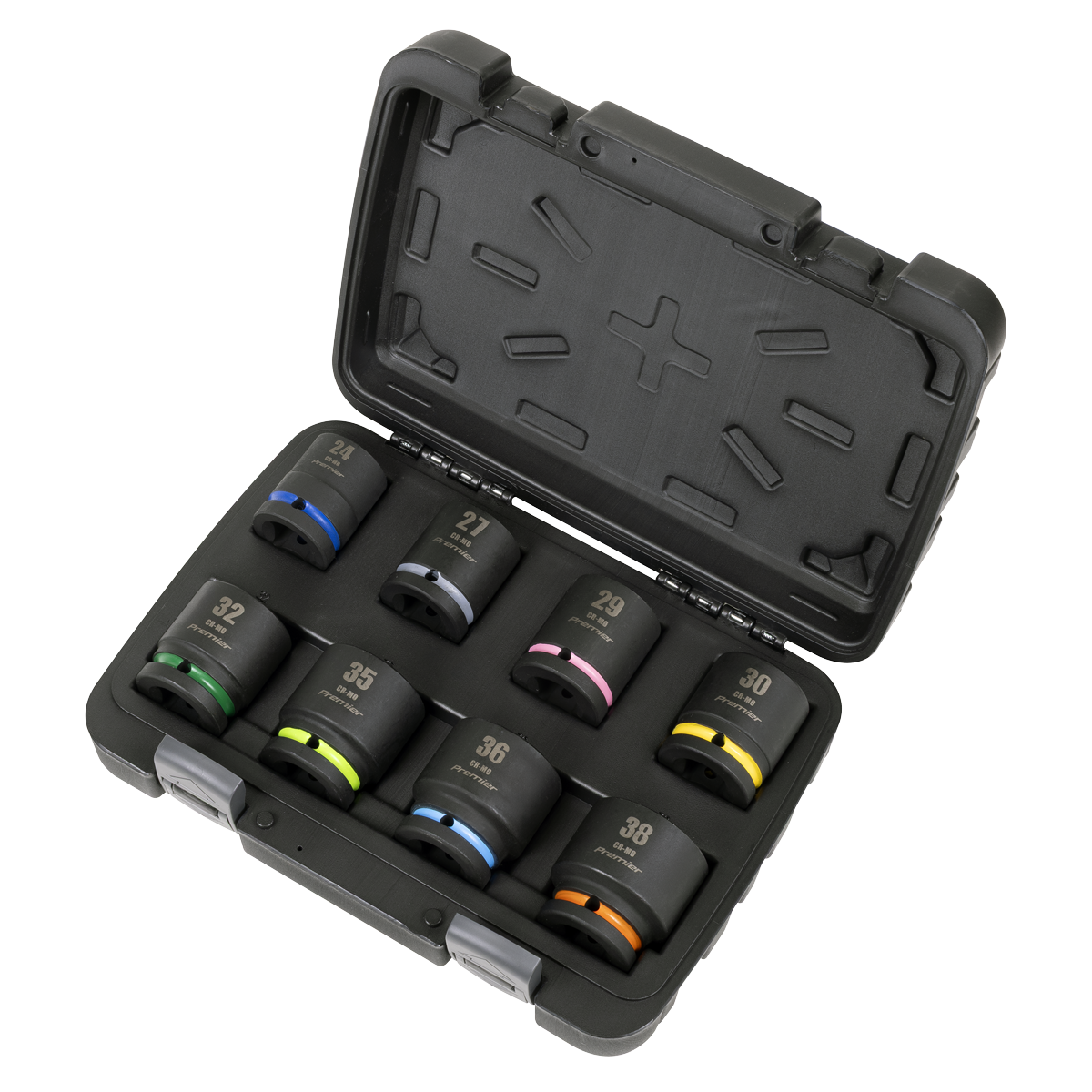 Sealey Premier Impact Socket Set 3/4"Sq Drive 8pc AK8890M