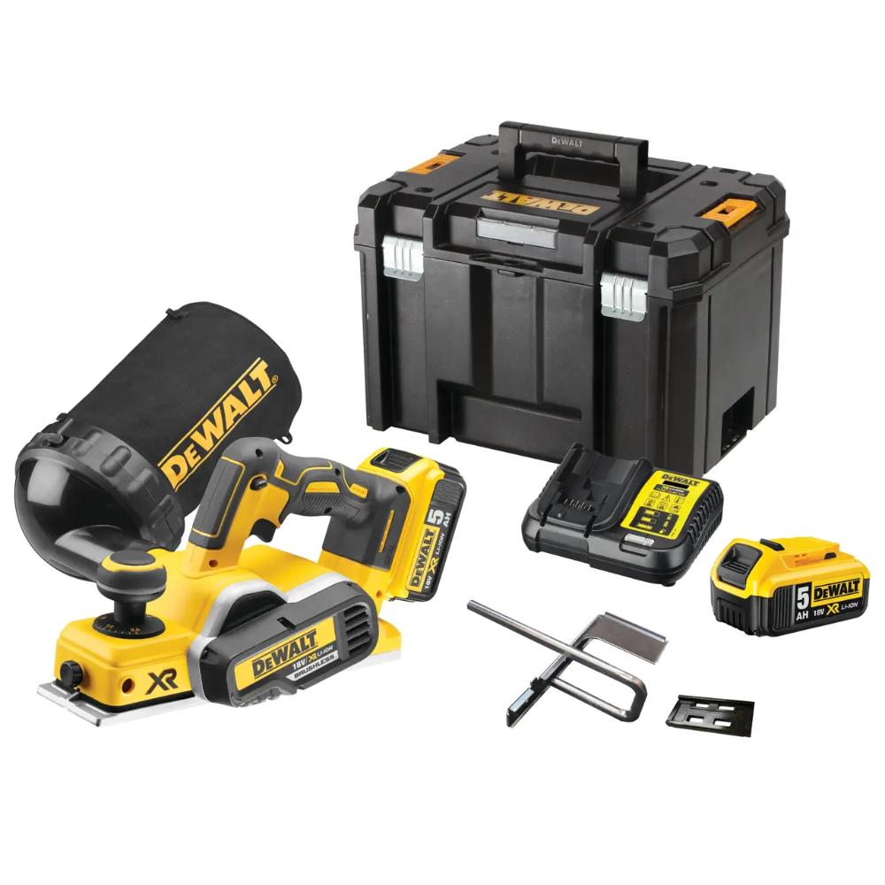 DeWalt 18v XR DCP580P2T Brushless Wood Planer Kit