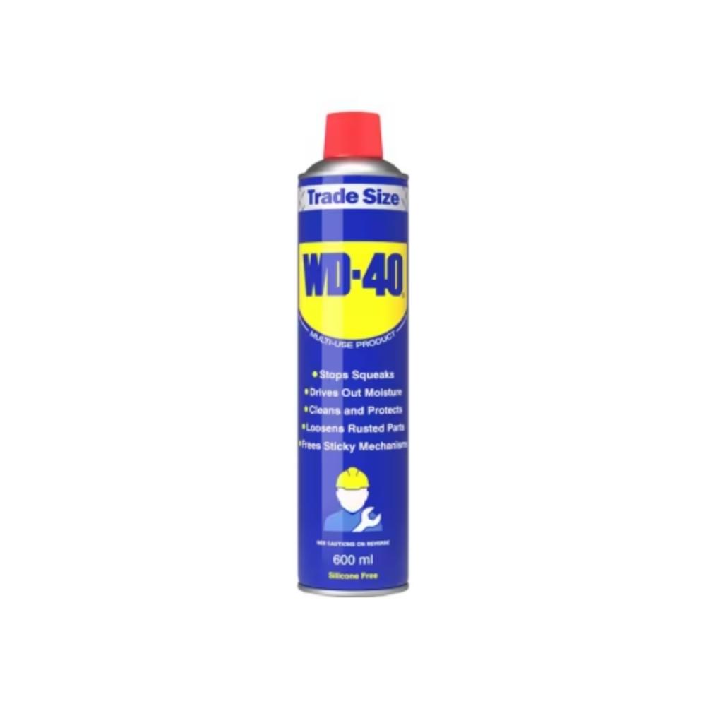WD-40 Original 600ml Trade Size Penetrating Lubricant Aerosol