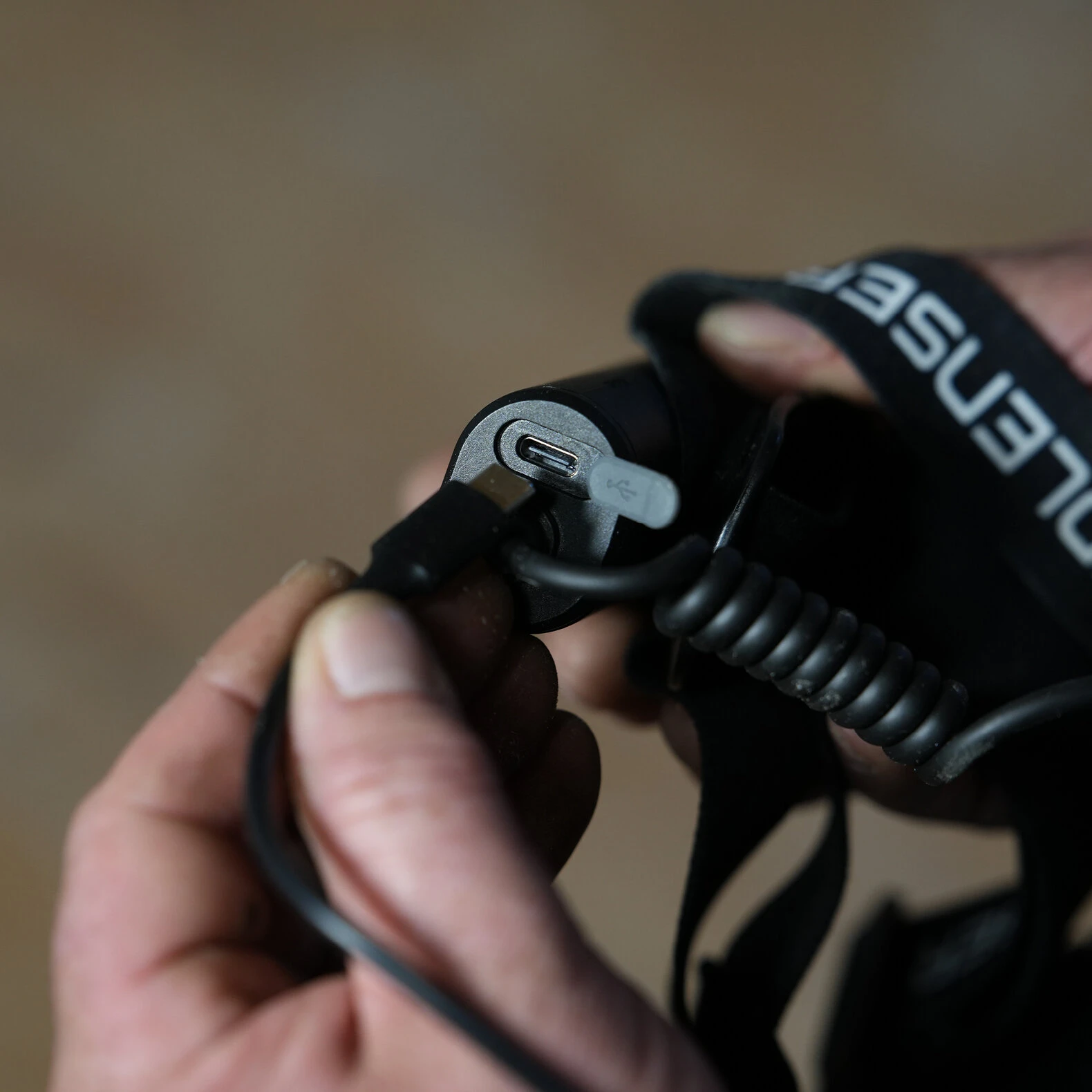 Ledlenser H7R Rechargeable LED Work Head Torch 503221