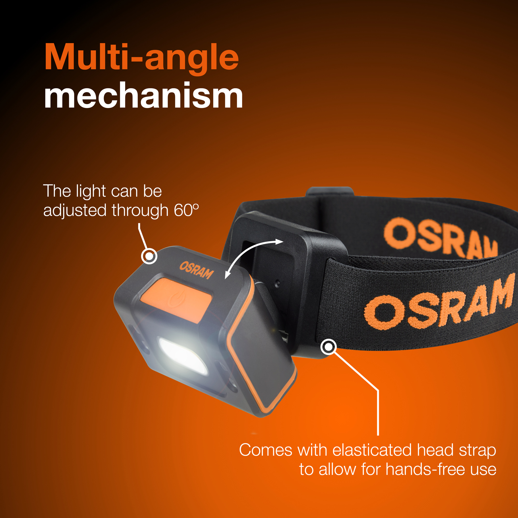 Osram LED Inspect Head Torch 250 LEDIL404