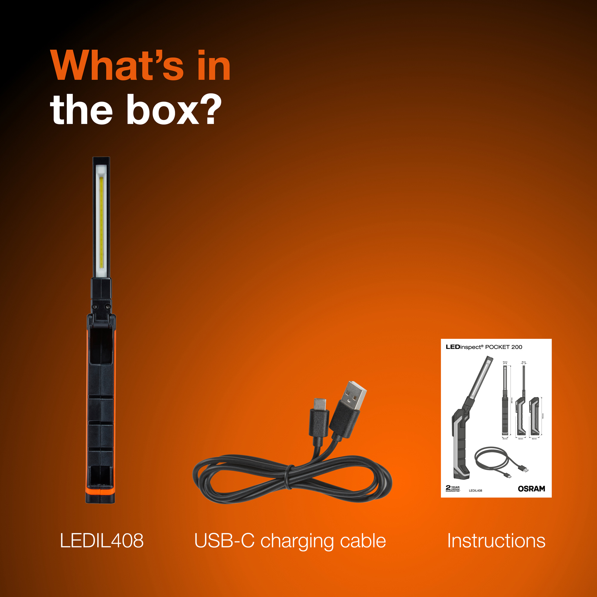 Osram LED Inspect Pocket 200 LEDIL408