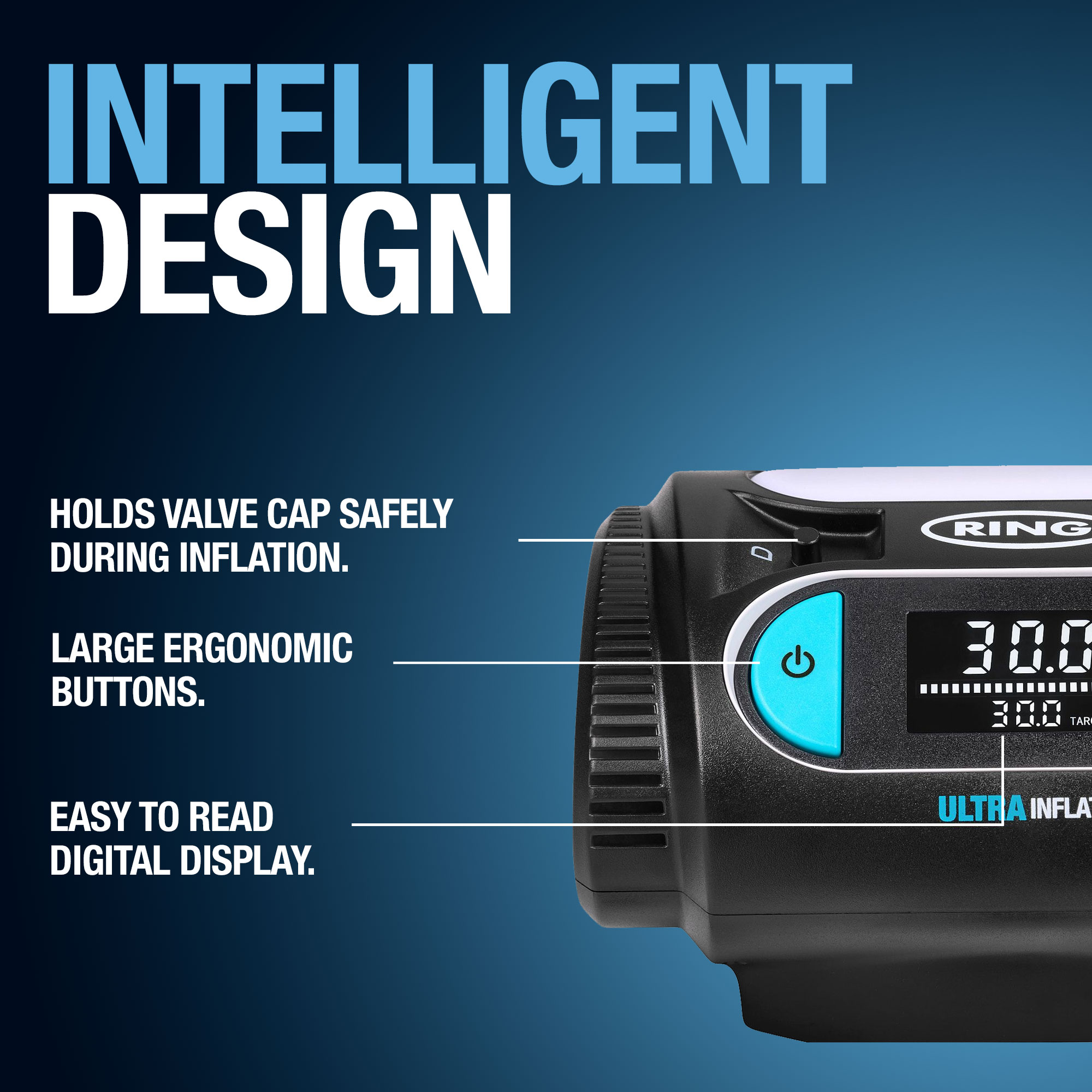 digital pressure gauge and a handy progress bar