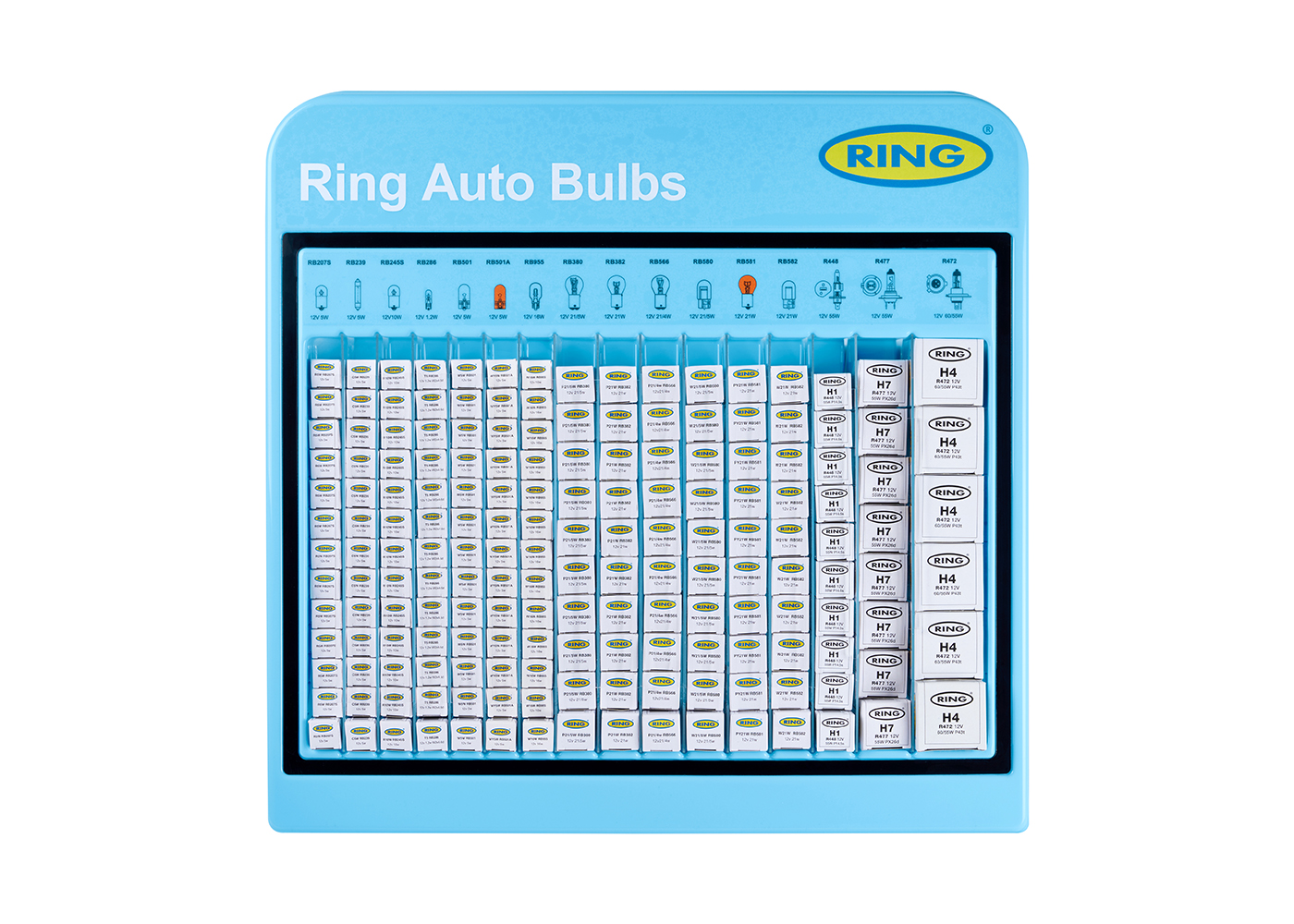 Ring car battery light stand