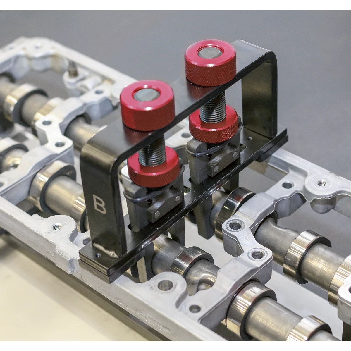 SETTING AND LOCKING - Align and lock key engine components to ensure proper timing of an engine