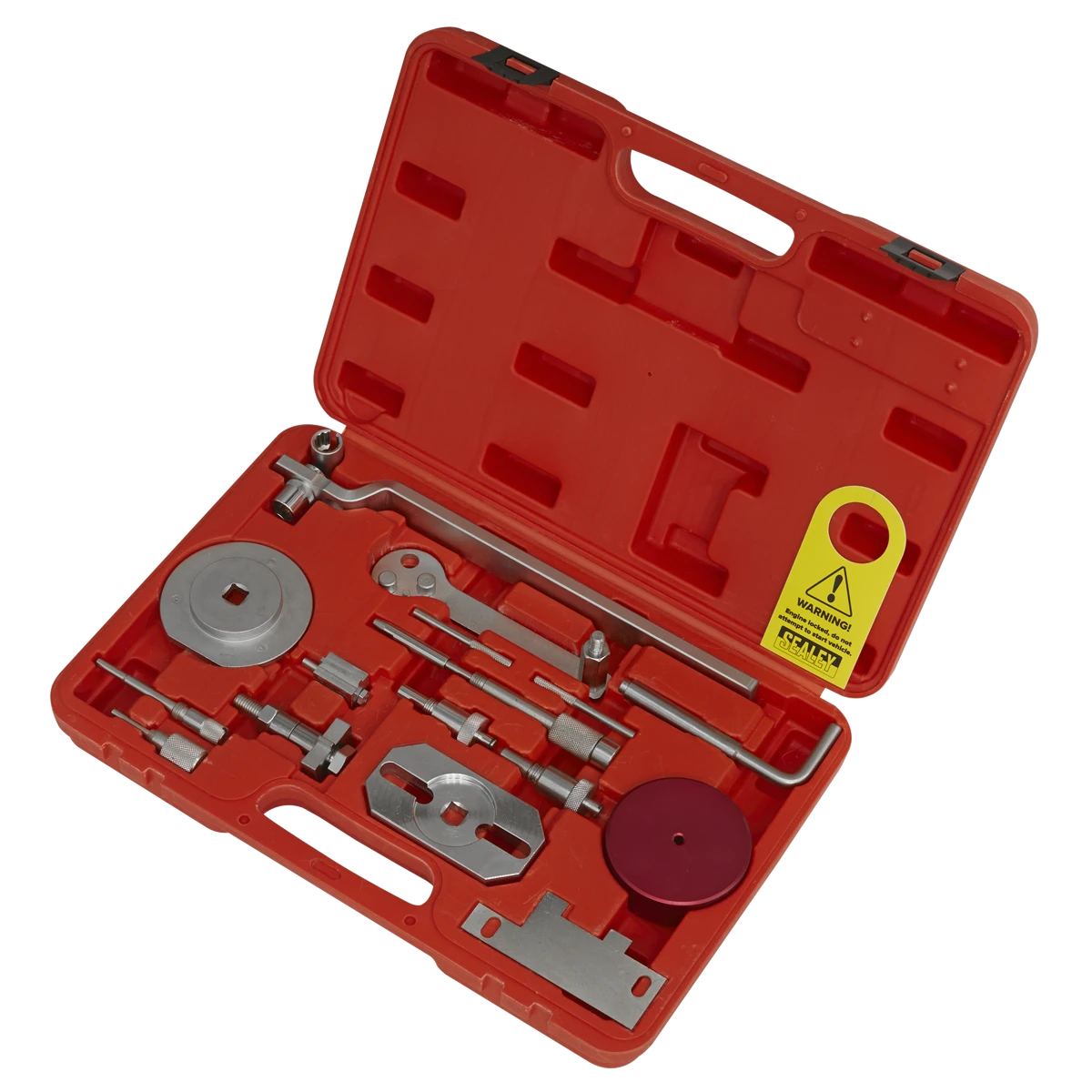 Sealey Diesel Engine Timing Tool Kit for Fiat, Ford, Iveco, PSA - 2.2D, 2.3D, 3.0D - Belt/Chain Drive VSE5036