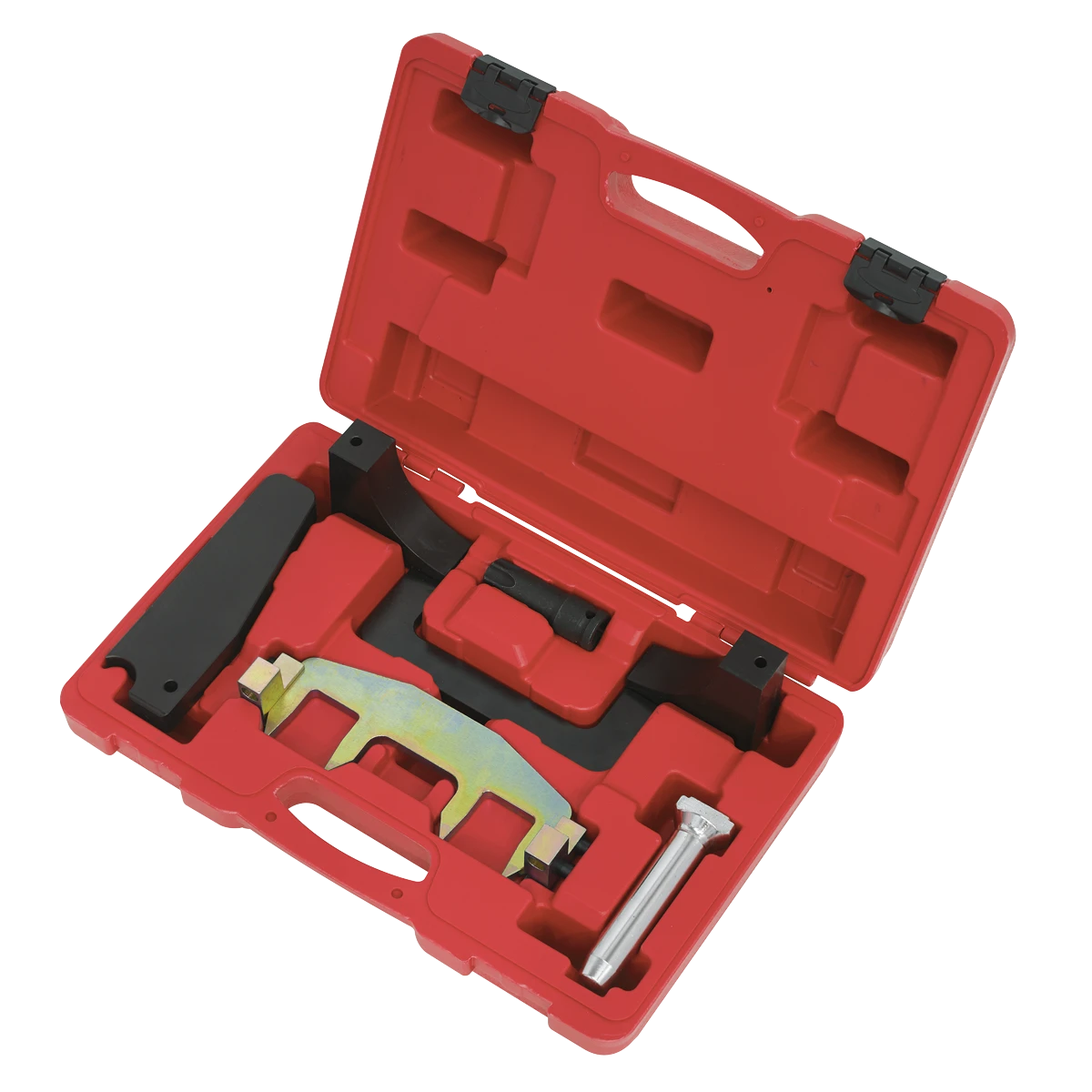 • Includes timing chain tensioner wedge to release the oil pressure from the hydraulic timing chain tensioner.