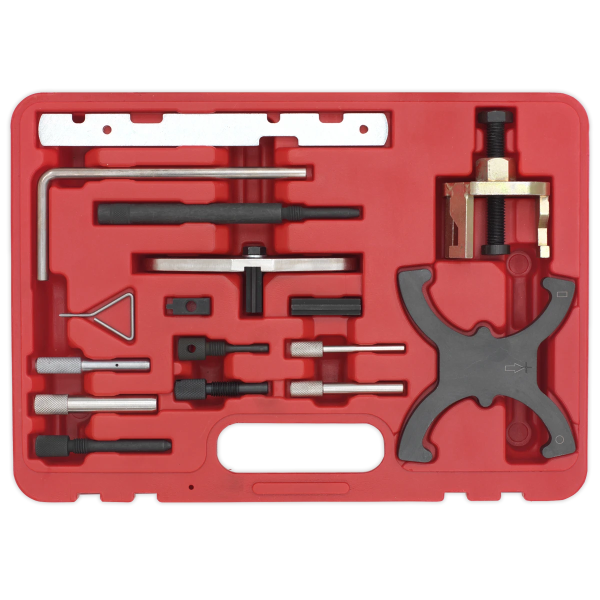 Sealey Diesel/Petrol Engine Timing Tool Combination Kit - for Ford, PSA - Belt/Chain Drive VSE5042A