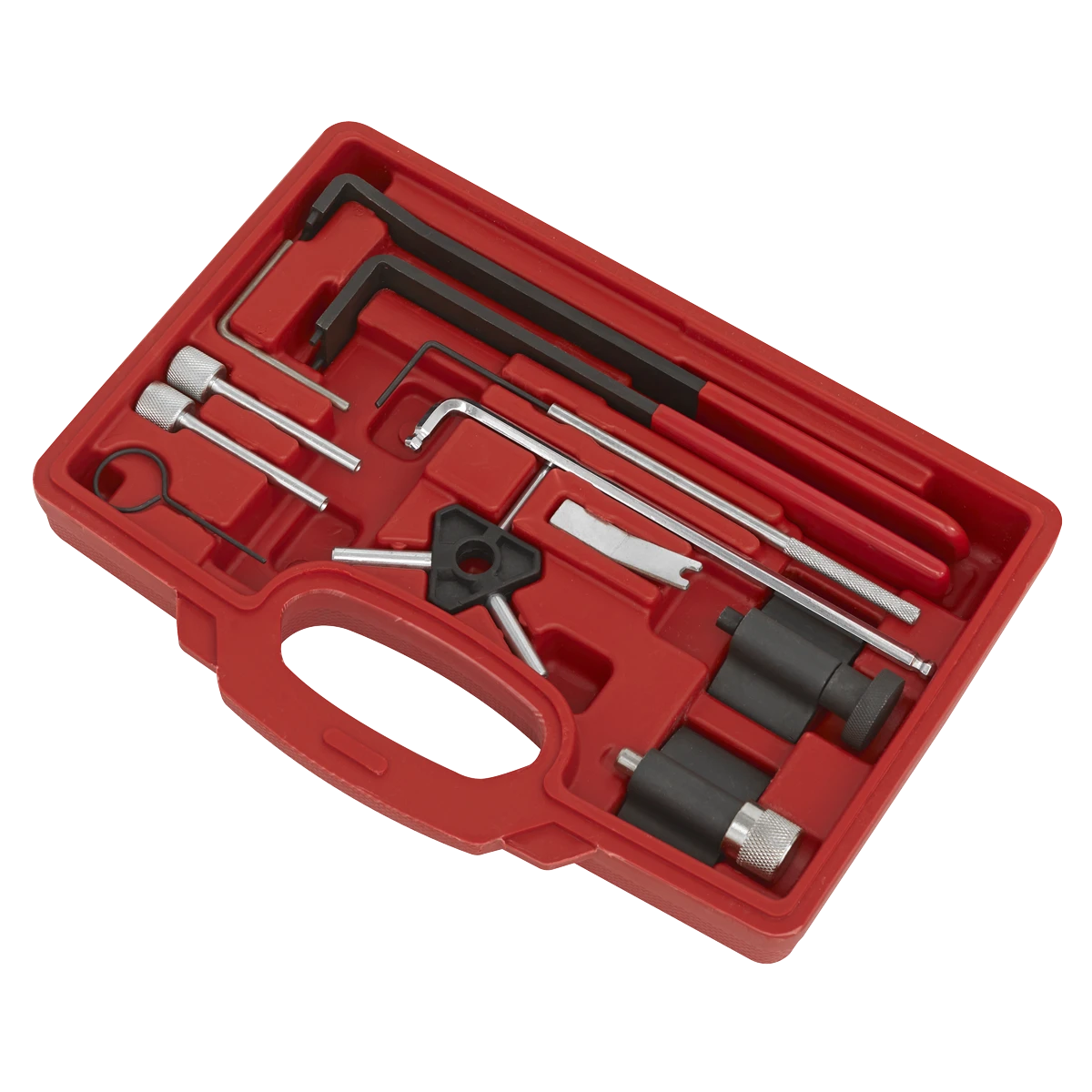 Sealey Diesel Engine Timing Tool Kit - for VAG, Dodge, Ford, Mitsubishi - 1.2D/1.4D/1.6D/1.9D/2.0D - Belt VSE5951