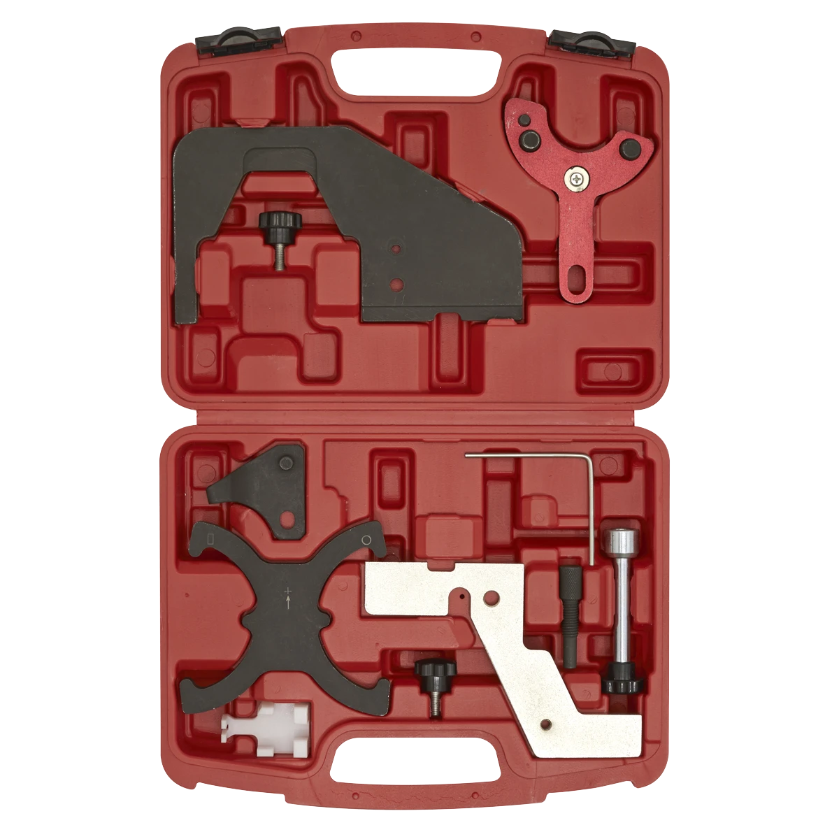 Sealey Petrol Engine Timing Tool Kit - for Ford, Volvo, Mazda 1.5, 1.6, 2.0 - Belt/Chain Drive VSE6160
