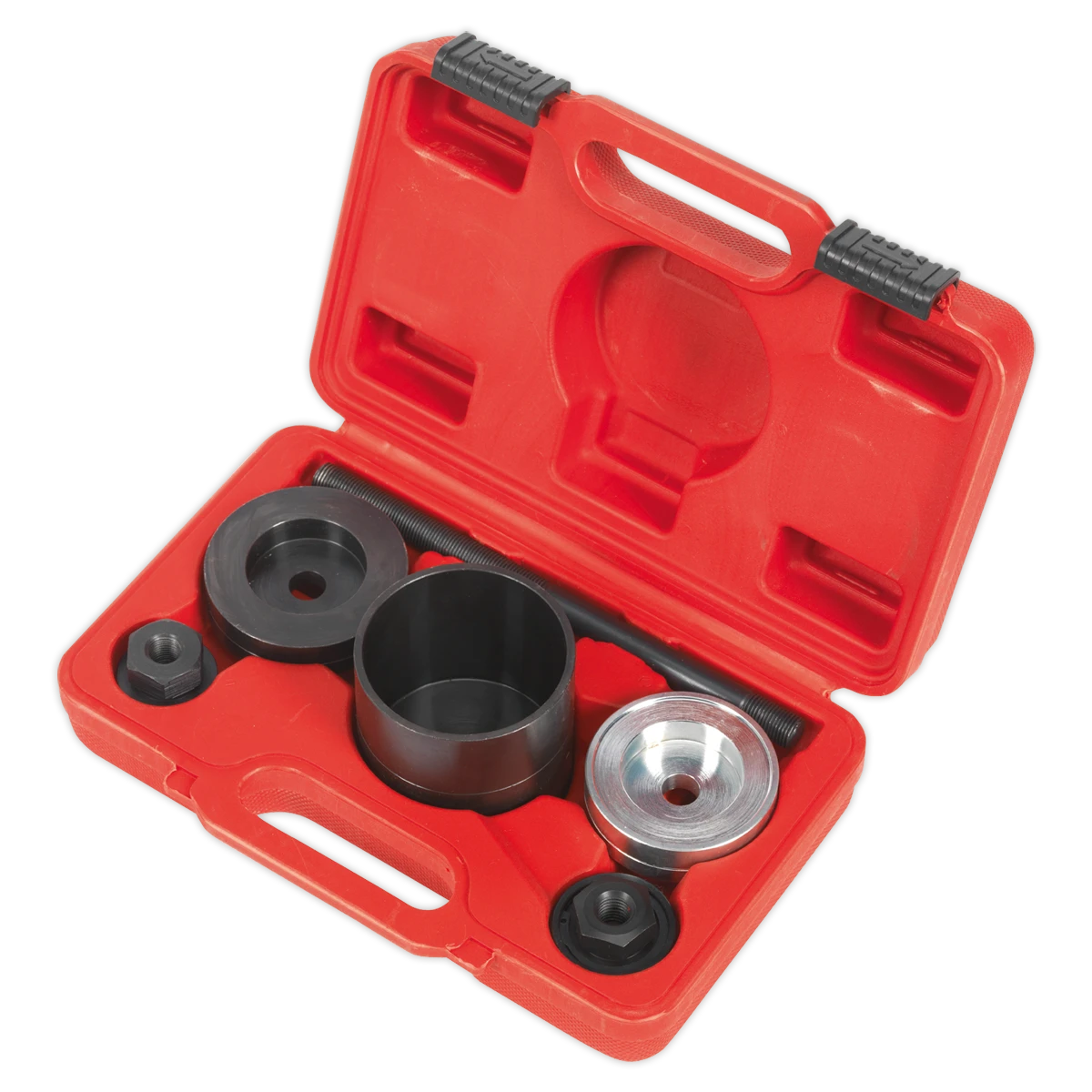 Remove/install Fiesta IV rear axle mounting bushes.