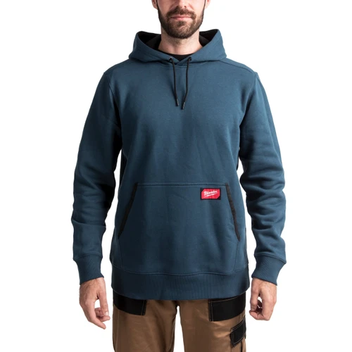 Milwaukee Midweight Work Hoodie in blue