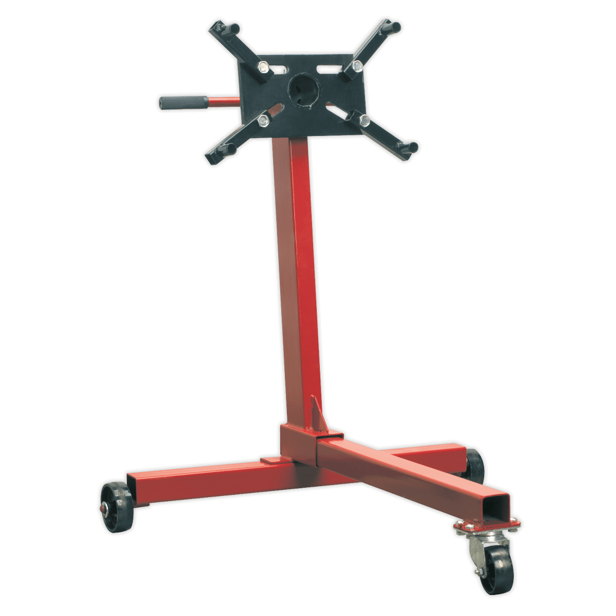 Sealey Engine Stand 350kg ES350 | Accepts a wide variety of engines and transmissions. | toolforce.ie