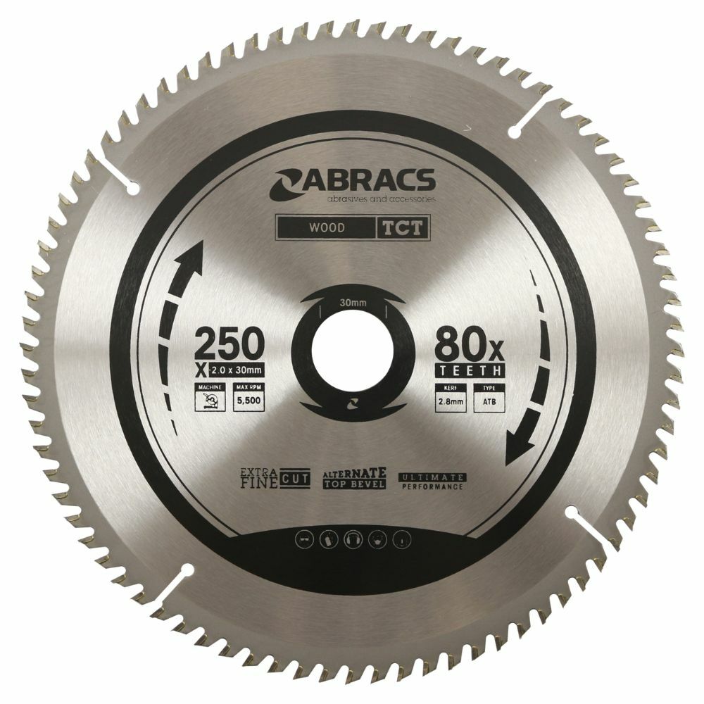 Abracs 250mm Saw Blades