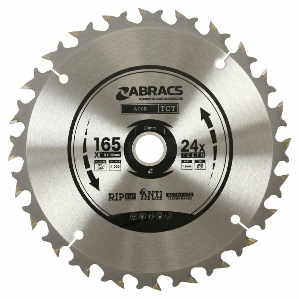 Abracs 165mm Saw Blades