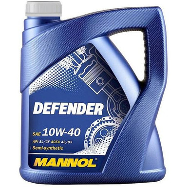 MANNOL DEFENDER 10W40 A3 Semi-Synthetic Engine Oil 5L