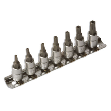 Tamperproof Star* 5-Sided Socket Bit Set 1/4