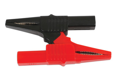 Laser Crocodile Clips 2pc  6542