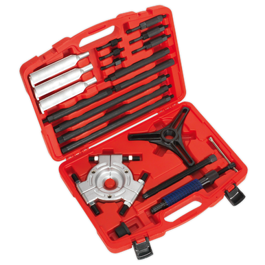 8474 BGS Inslaggereedschap set voor motorfiets vorkkeerringen 9 delig