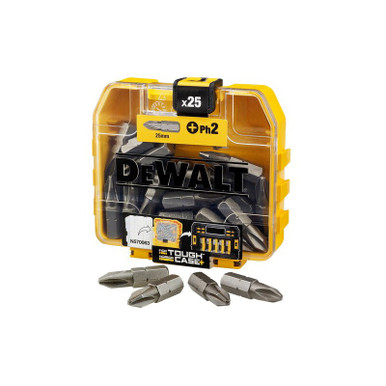 DEWALT DT71562-QZ Bit-Set 32-teilig – 25 Mm Bits, Farbcodiert, Mit Bithalter, TSTAK-tauglich