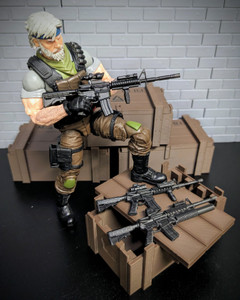 Red Atlas Creations M4 3-Pack w/ Crate