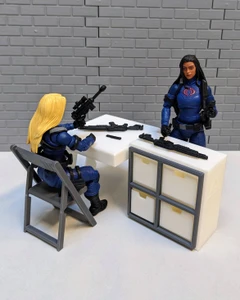 Red Atlas Creations 1/12 Scale Arctic Field Desk