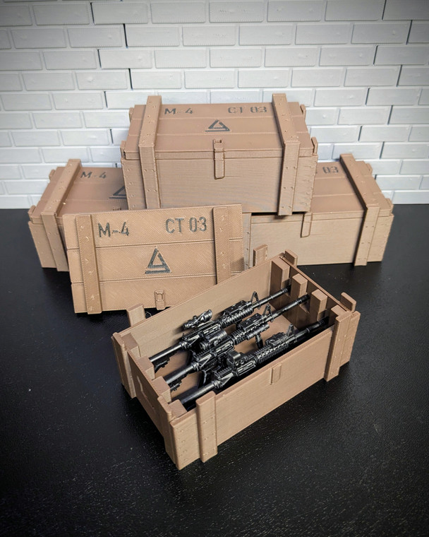 Red Atlas Creations M4 3-Pack w/ Crate