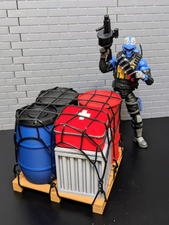 Red Atlas Creations Care Package Alpha Black & Blue